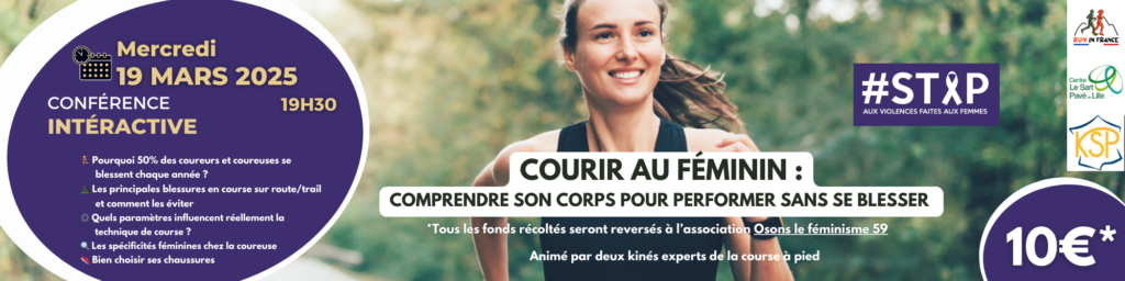 Conférence femme et running 19 mars